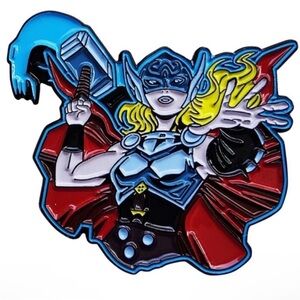 Jane Foster, Comic Book Character Enamel Metal Pin